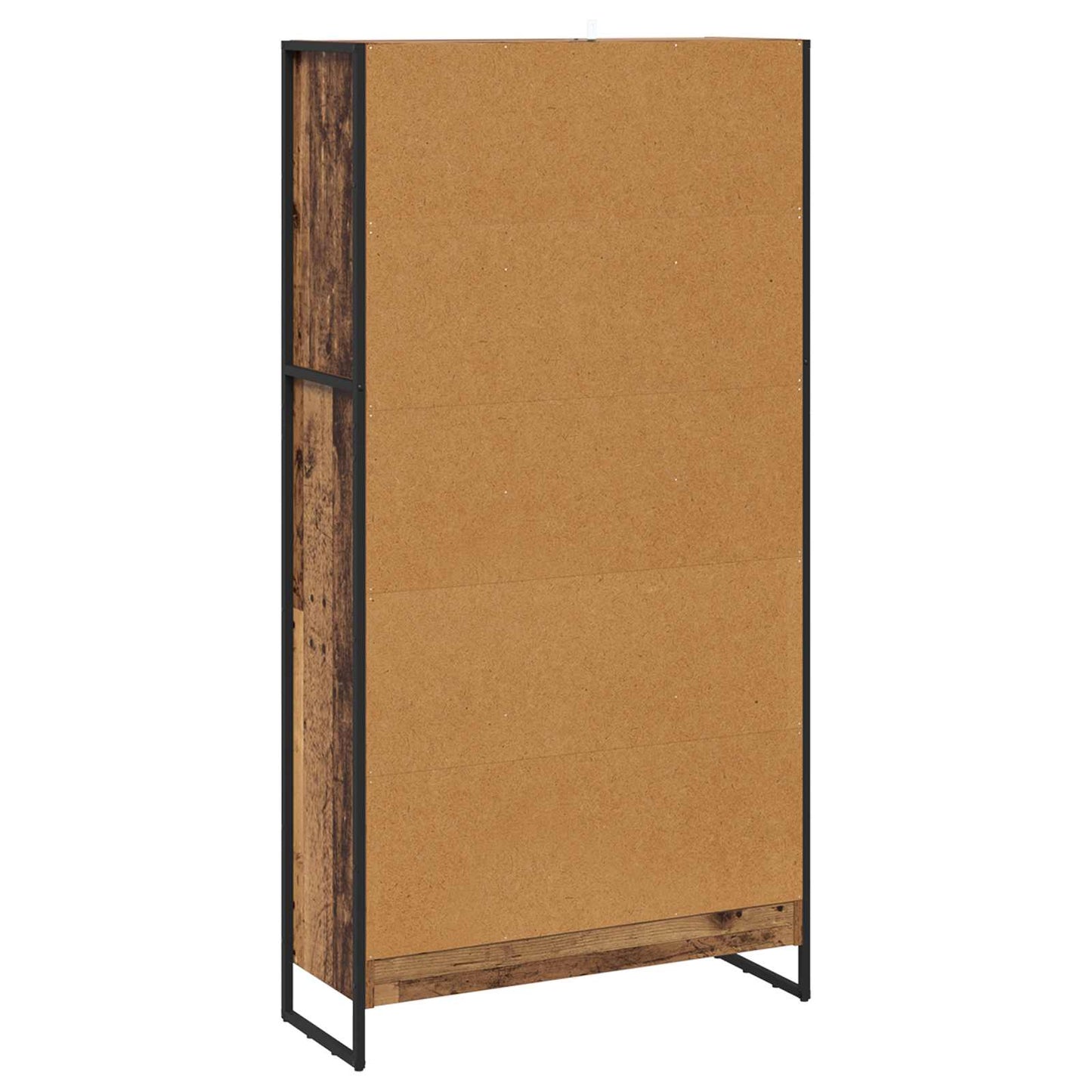 Book Cabinet 80 x 30 x 155 cm Engineered Wood Old Wood