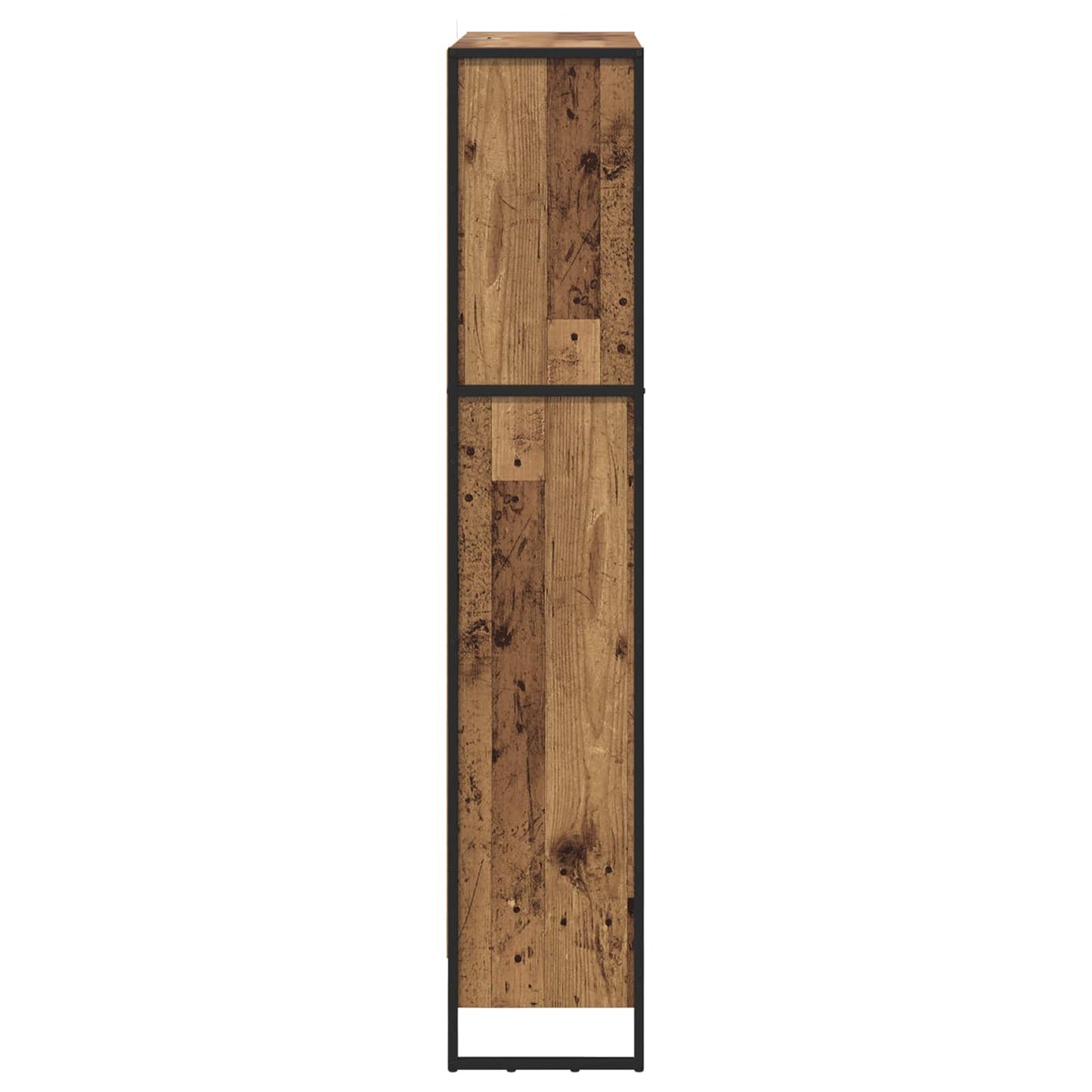 Book Cabinet 80 x 30 x 155 cm Engineered Wood Old Wood