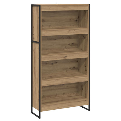 Book Cabinet 80 x 30 x 155 cm Engineered Wood Artisian Oak
