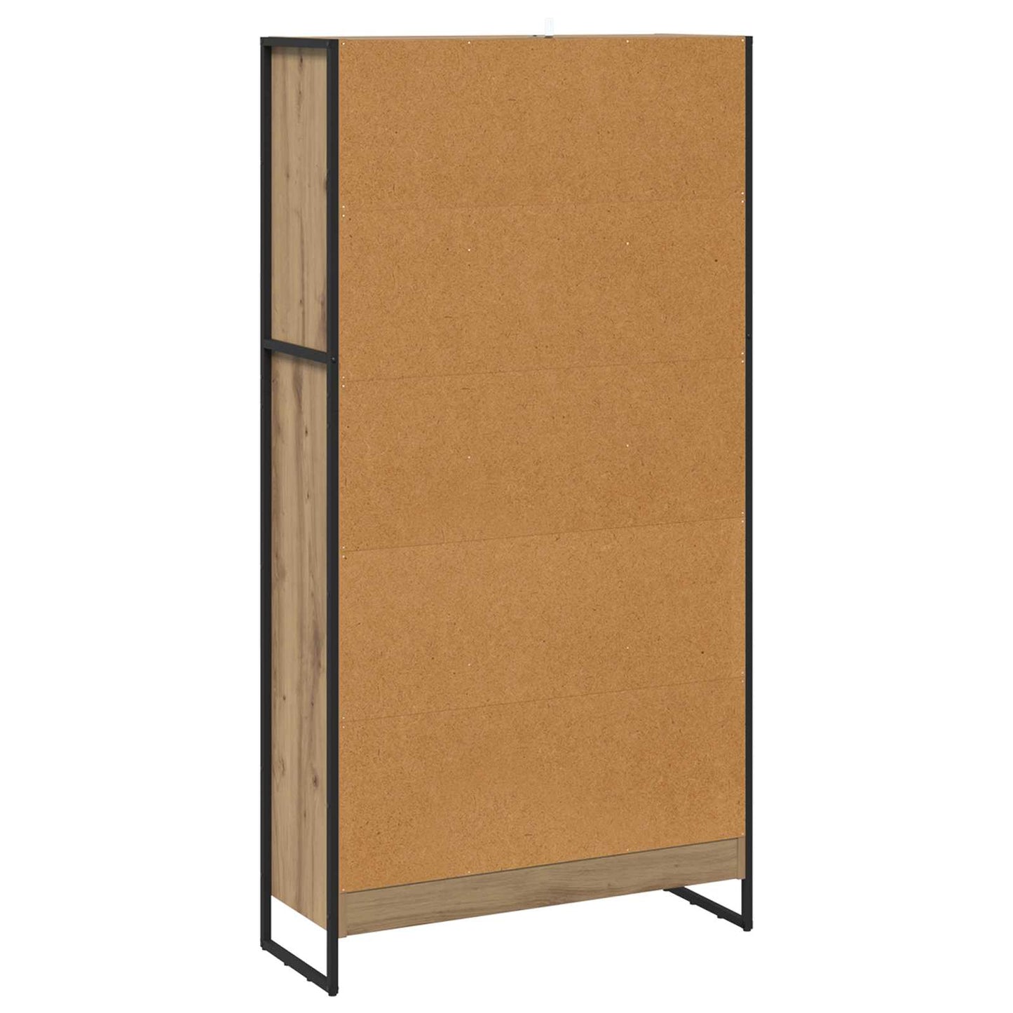 Book Cabinet 80 x 30 x 155 cm Engineered Wood Artisian Oak