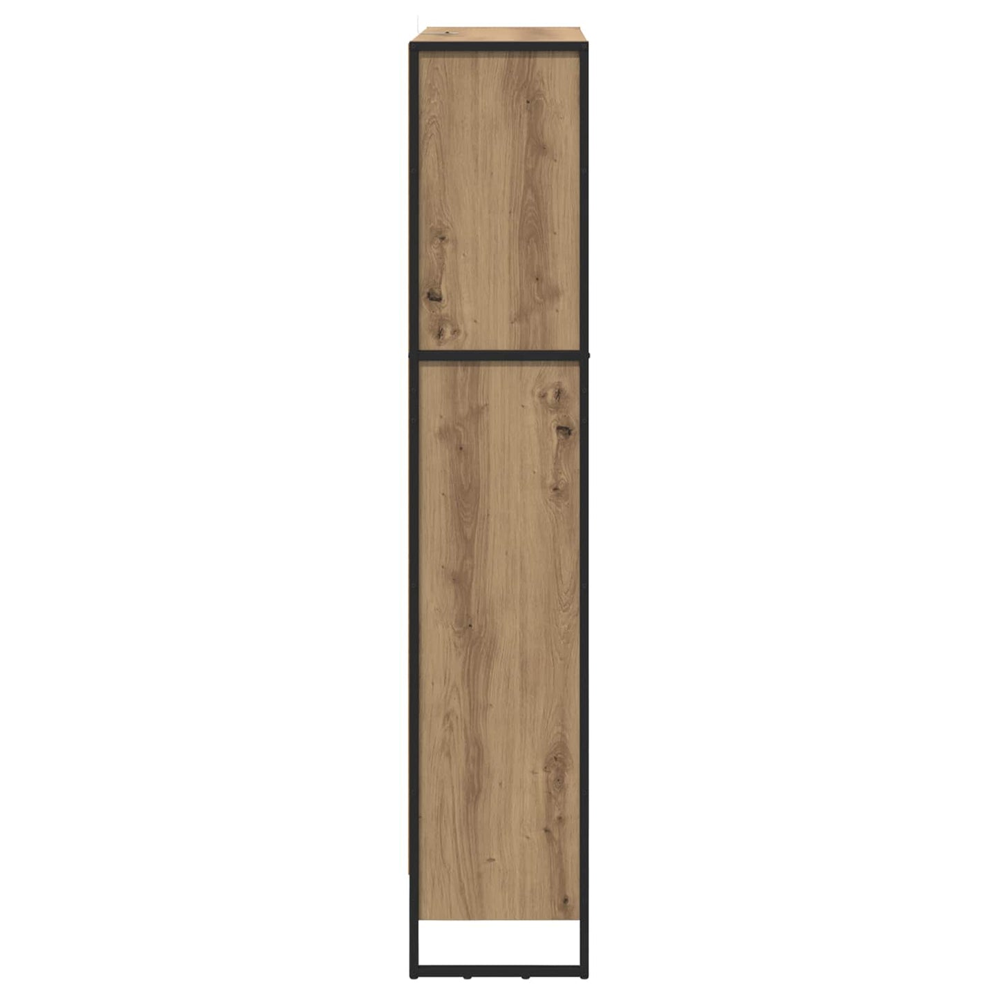 Book Cabinet 80 x 30 x 155 cm Engineered Wood Artisian Oak
