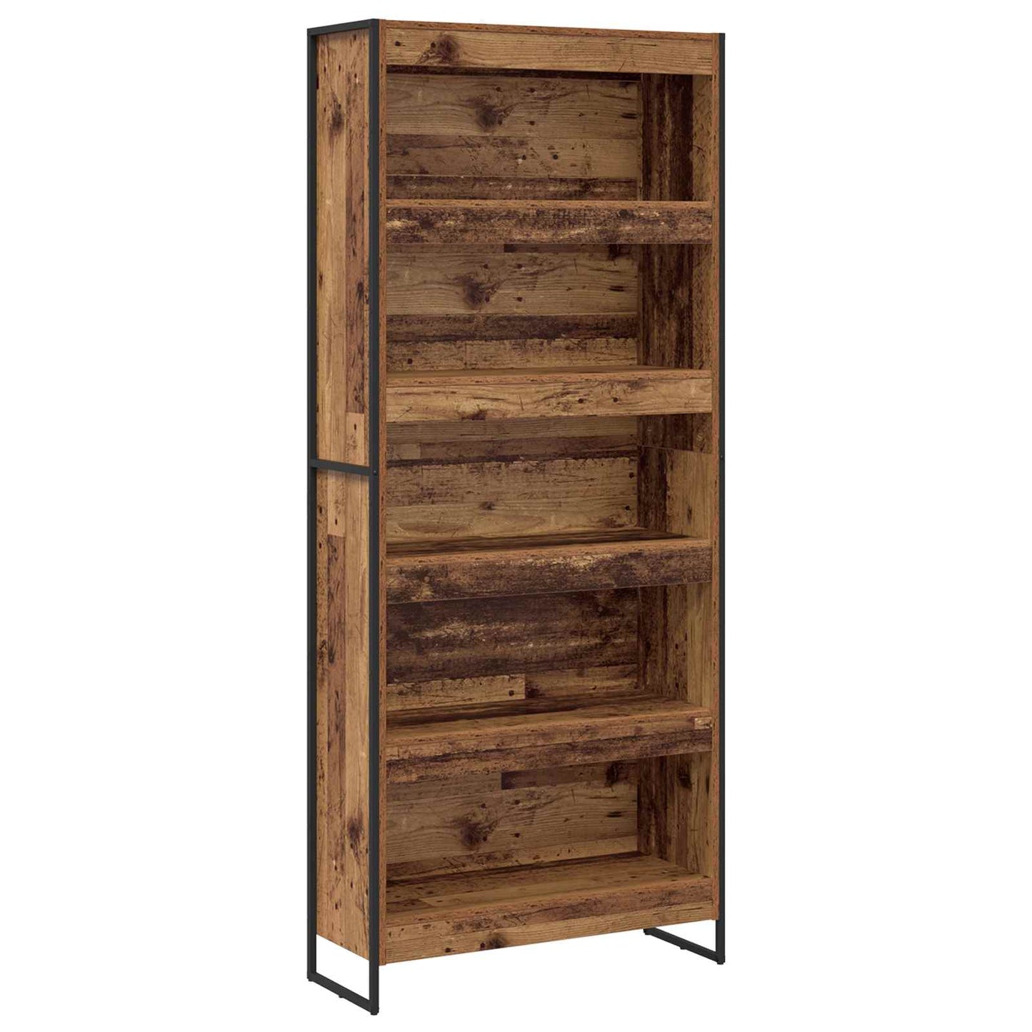 Book Cabinet 80 x 30 x 189.5 cm Engineered Wood Old Wood