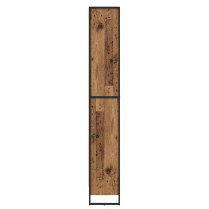 Book Cabinet 80 x 30 x 189.5 cm Engineered Wood Old Wood