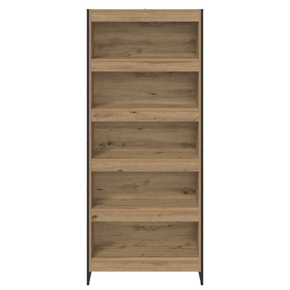 Book Cabinet 80 x 30 x 189.5 cm Engineered Wood Artisian Oak
