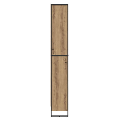 Book Cabinet 80 x 30 x 189.5 cm Engineered Wood Artisian Oak