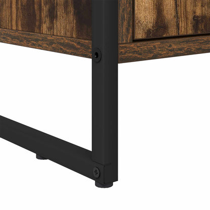 Book Cabinet 99.5 x 30 x 108 cm Engineered Wood Smoke Oak