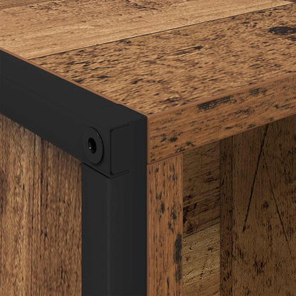 Book Cabinet 99.5 x 30 x 108 cm Engineered Wood Old Wood