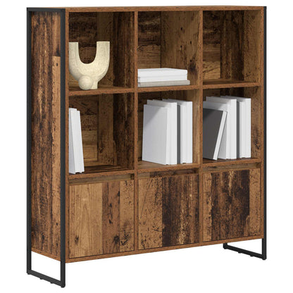 Book Cabinet 99.5 x 30 x 108 cm Engineered Wood Old Wood