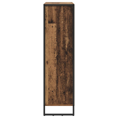 Book Cabinet 99.5 x 30 x 108 cm Engineered Wood Old Wood