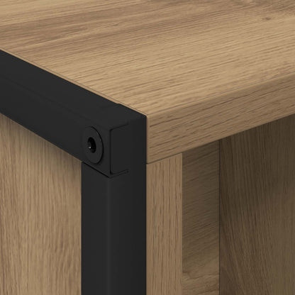 Book Cabinet 99.5 x 30 x 108 cm Engineered Wood Artisian Oak