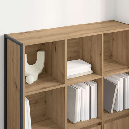 Book Cabinet 99.5 x 30 x 108 cm Engineered Wood Artisian Oak