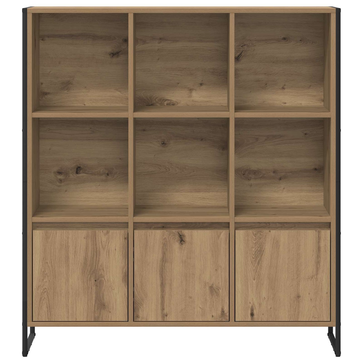Book Cabinet 99.5 x 30 x 108 cm Engineered Wood Artisian Oak