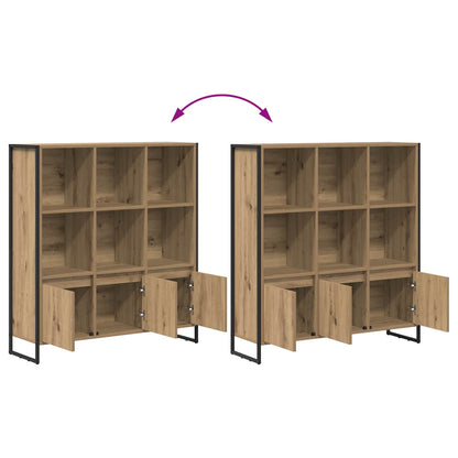 Book Cabinet 99.5 x 30 x 108 cm Engineered Wood Artisian Oak
