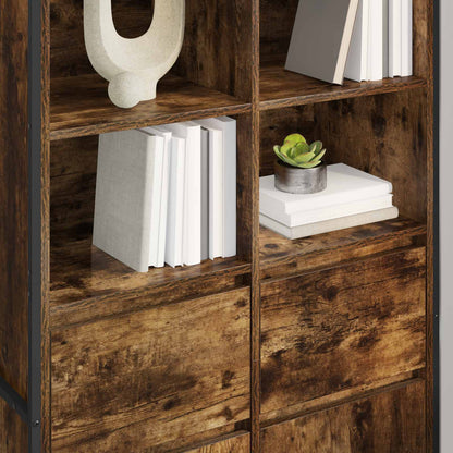 Sideboard Smoke Oak 81 x 36 x 150.5 cm Engineered Wood