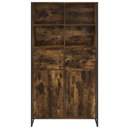 Sideboard Smoke Oak 81 x 36 x 150.5 cm Engineered Wood