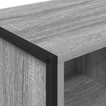 Sideboard Grey Sonoma 81 x 36 x 150.5 cm Engineered Wood