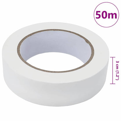 Painter Masking Tapes 24 pcs White 30mm x 50m Paper