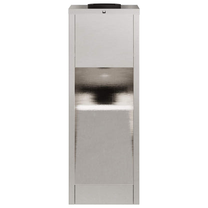 Solar Led Pathway Light 2 pcs Silver Stainless Steel