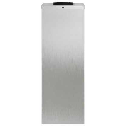 Solar Led Pathway Light 2 pcs Silver Stainless Steel