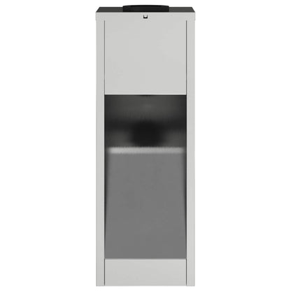 Solar Led Pathway Light 2 pcs Silver Galvanized