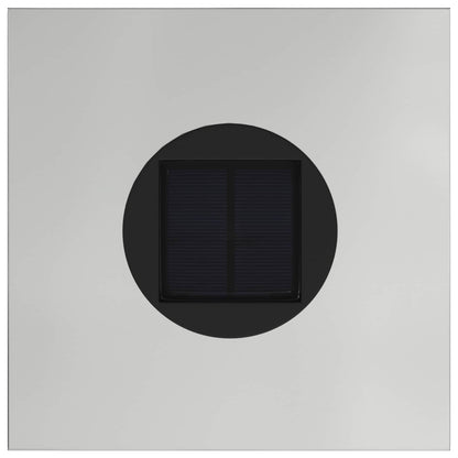 Solar Led Pathway Light 2 pcs Silver Galvanized