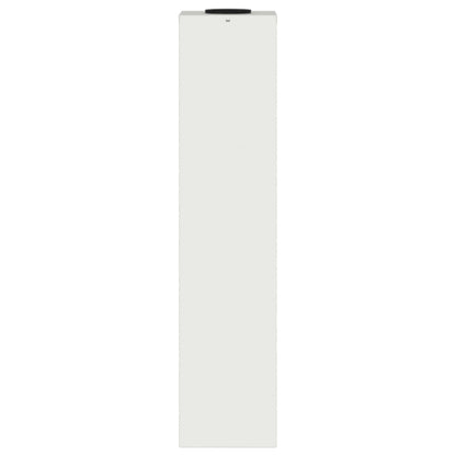 Solar Led Pathway Light 2 pcs White Cold Rolled Steel