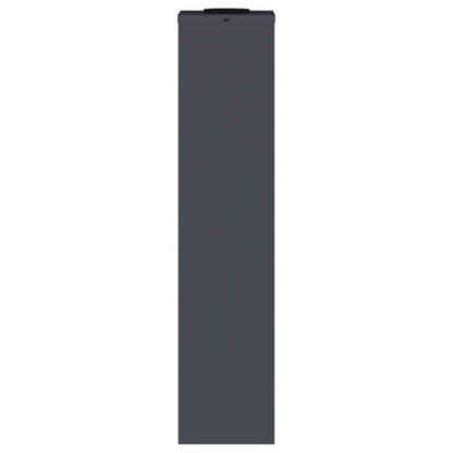 Solar Led Pathway Light 2 pcs Anthracite Cold Rolled Steel
