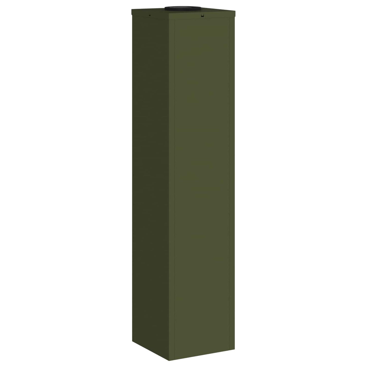 Solar Led Pathway Light 2 pcs Olive Green Cold Rolled Steel