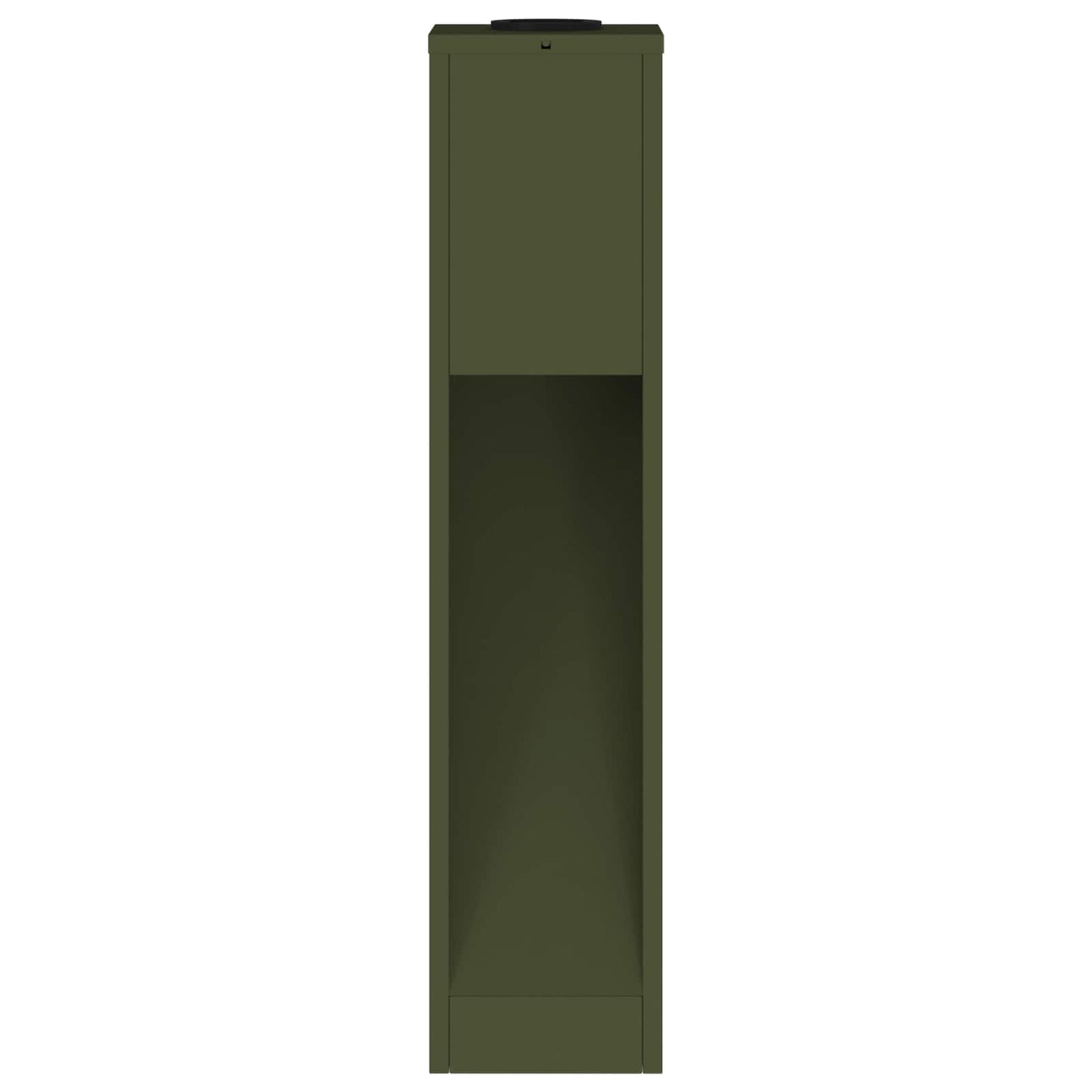 Solar Led Pathway Light 2 pcs Olive Green Cold Rolled Steel