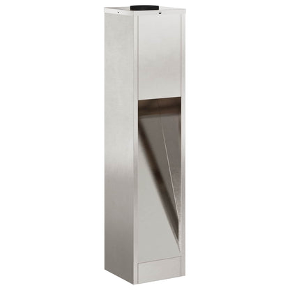 Solar Led Pathway Light 2 pcs Silver Stainless Steel