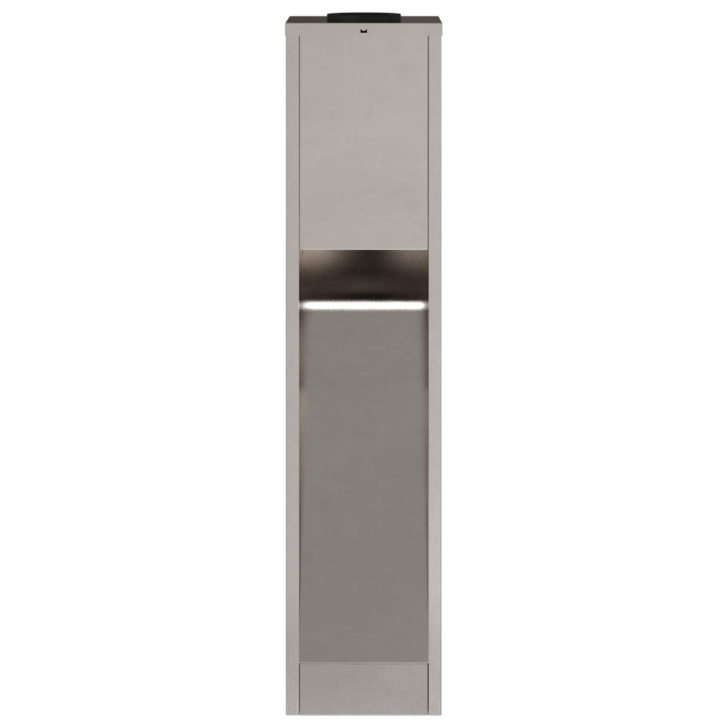 Solar Led Pathway Light 2 pcs Silver Stainless Steel