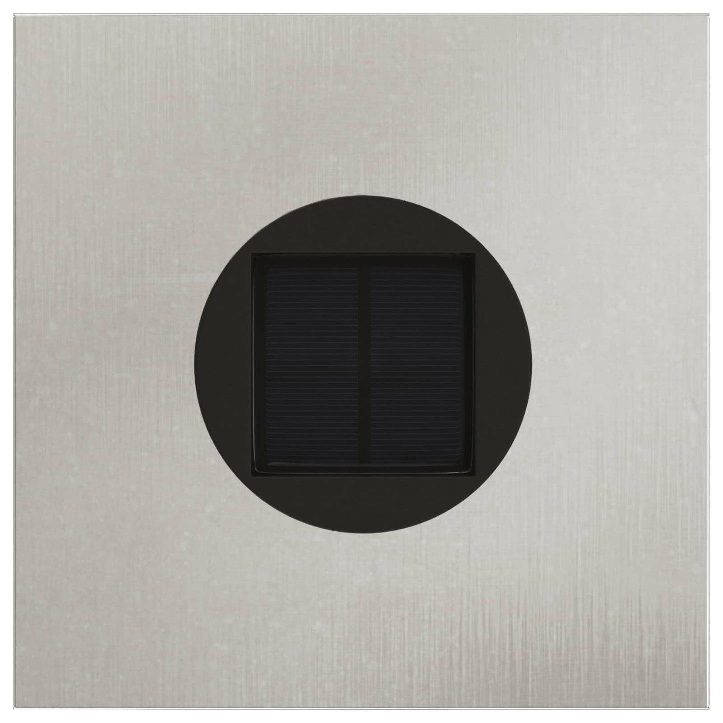 Solar Led Pathway Light 2 pcs Silver Stainless Steel