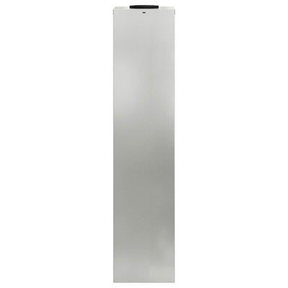 Solar Led Pathway Light 2 pcs Silver Galvanized