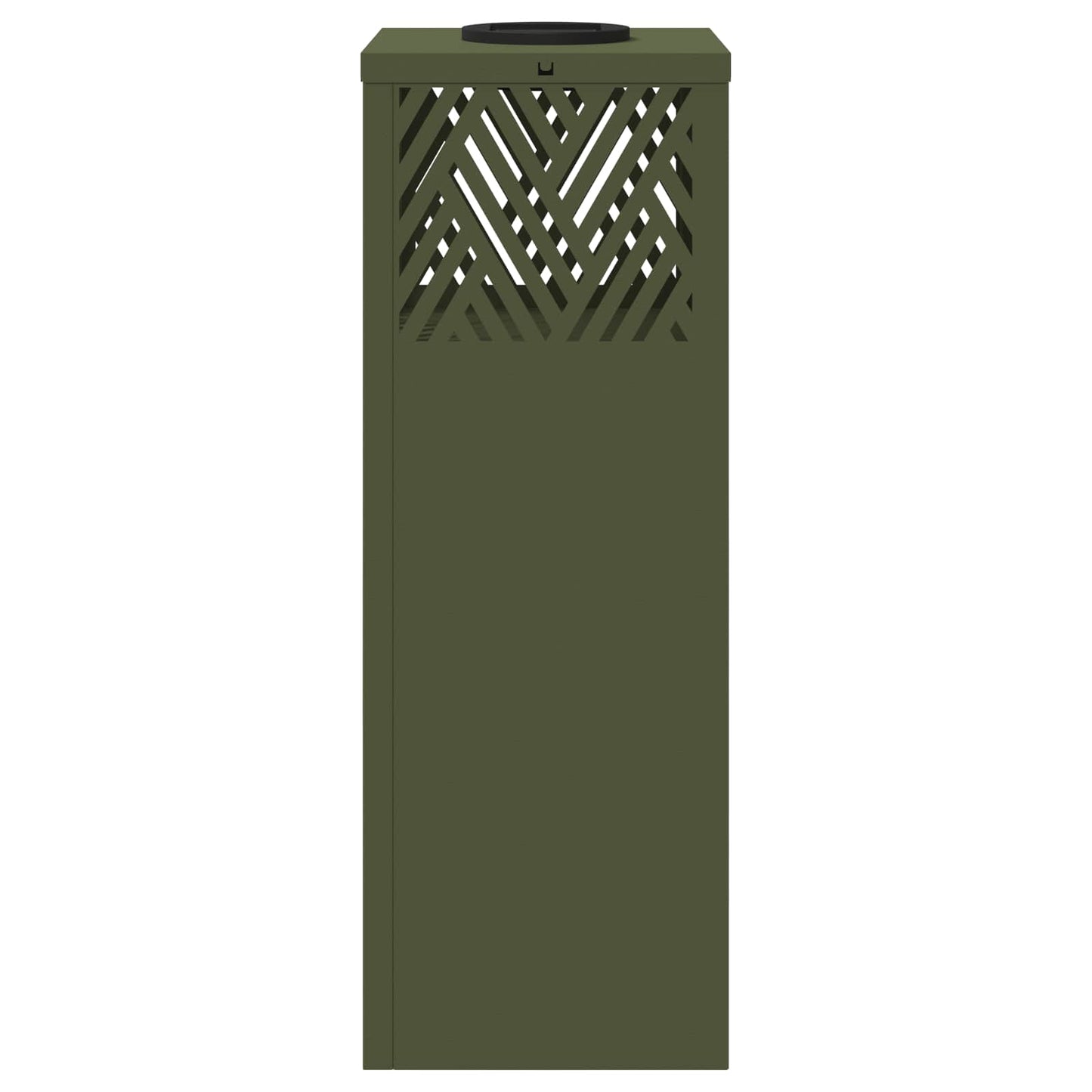 Solar LED Pathway Light 2 pcs Olive Green Cold Rolled Steel