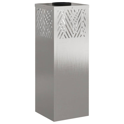 Solar LED Pathway Light 2 pcs Silver Stainless Steel