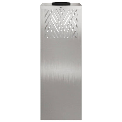 Solar LED Pathway Light 2 pcs Silver Stainless Steel