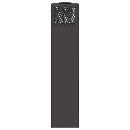 Solar LED Pathway Light 2 pcs Black Cold Rolled Steel