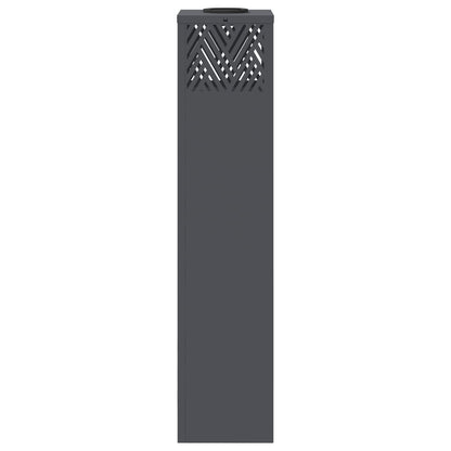 Solar LED Pathway Light 2 pcs Anthracite Cold Rolled Steel