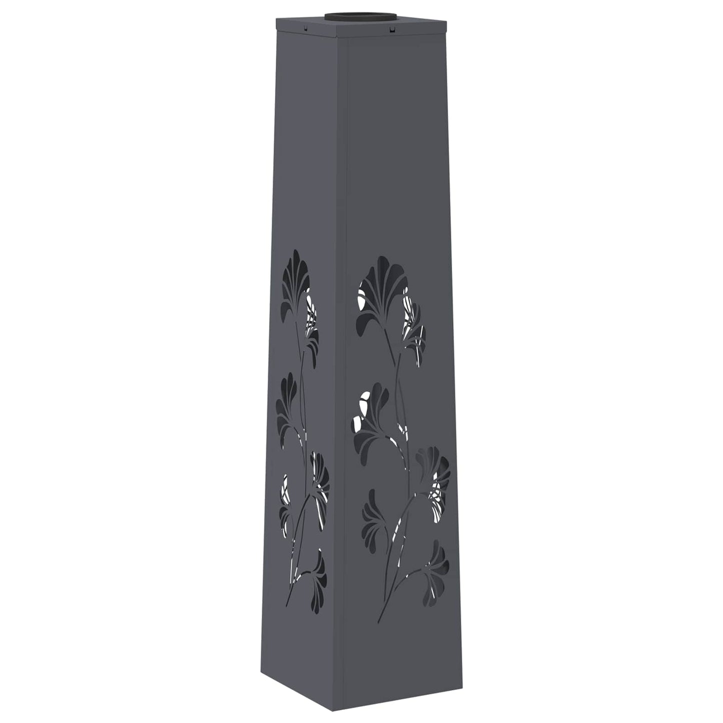 Solar LED Pathway Light 2 pcs Anthracite Cold Rolled Steel