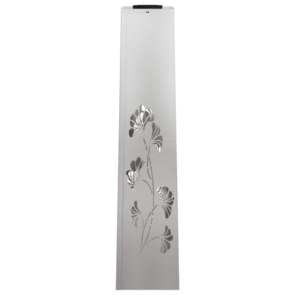 Solar LED Pathway Light 2 pcs Silver Stainless Steel