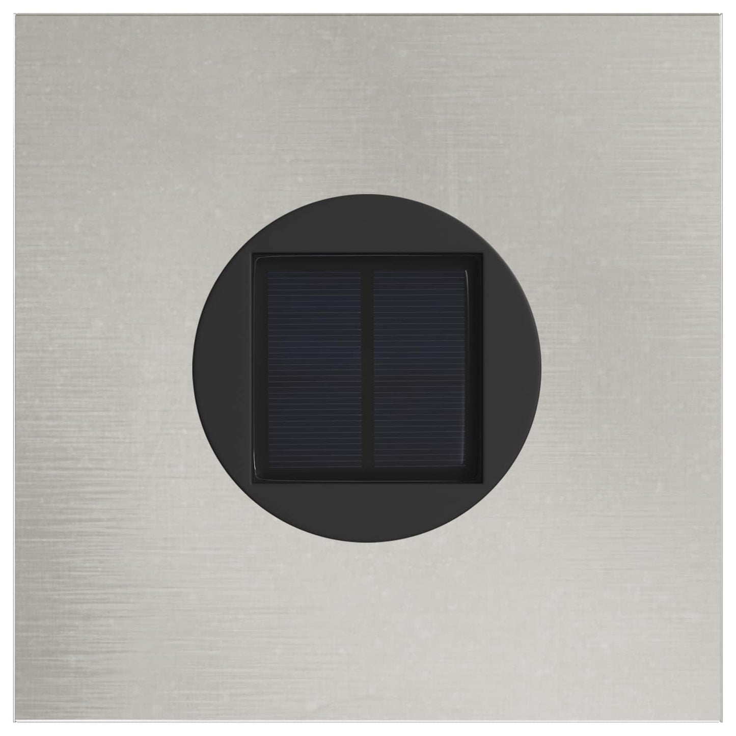Solar LED Pathway Light 2 pcs Silver Stainless Steel