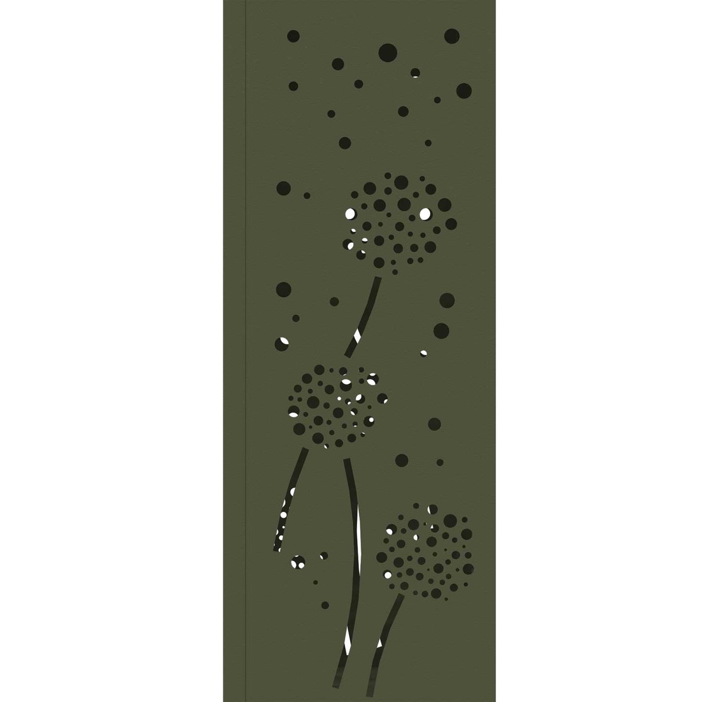 Solar LED Pathway Light 2 pcs Olive Green Cold Rolled Steel