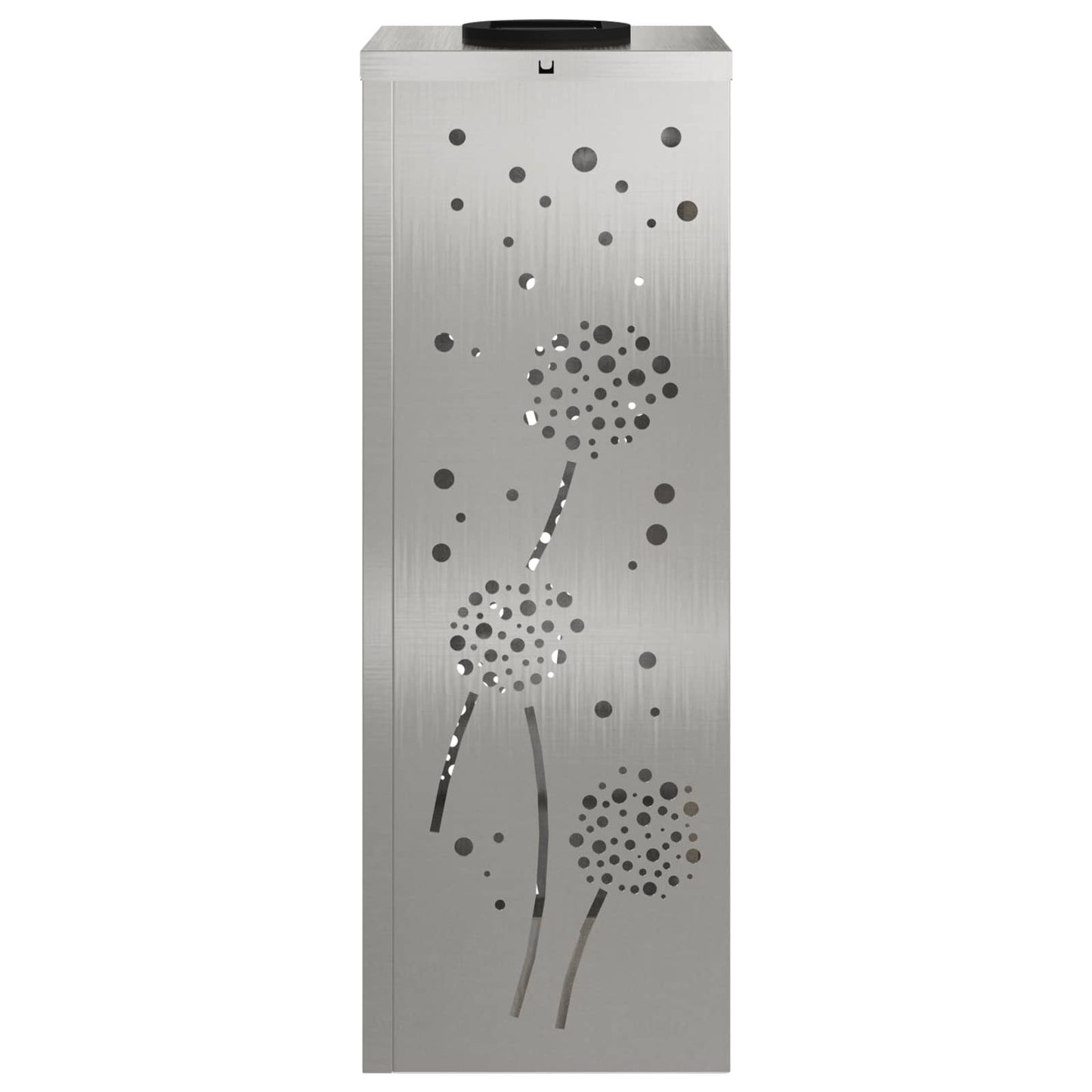 Solar LED Pathway Light 2 pcs Silver Stainless Steel