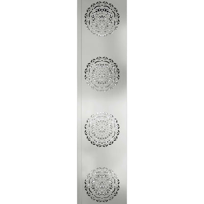 Solar LED Pathway Light 2 pcs Silver Galvanized Steel