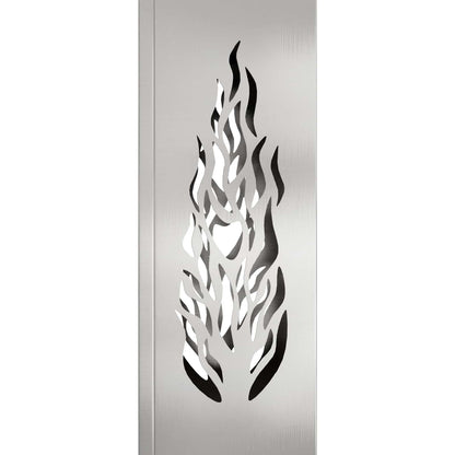 Solar LED Pathway Light 2 pcs Silver Stainless Steel