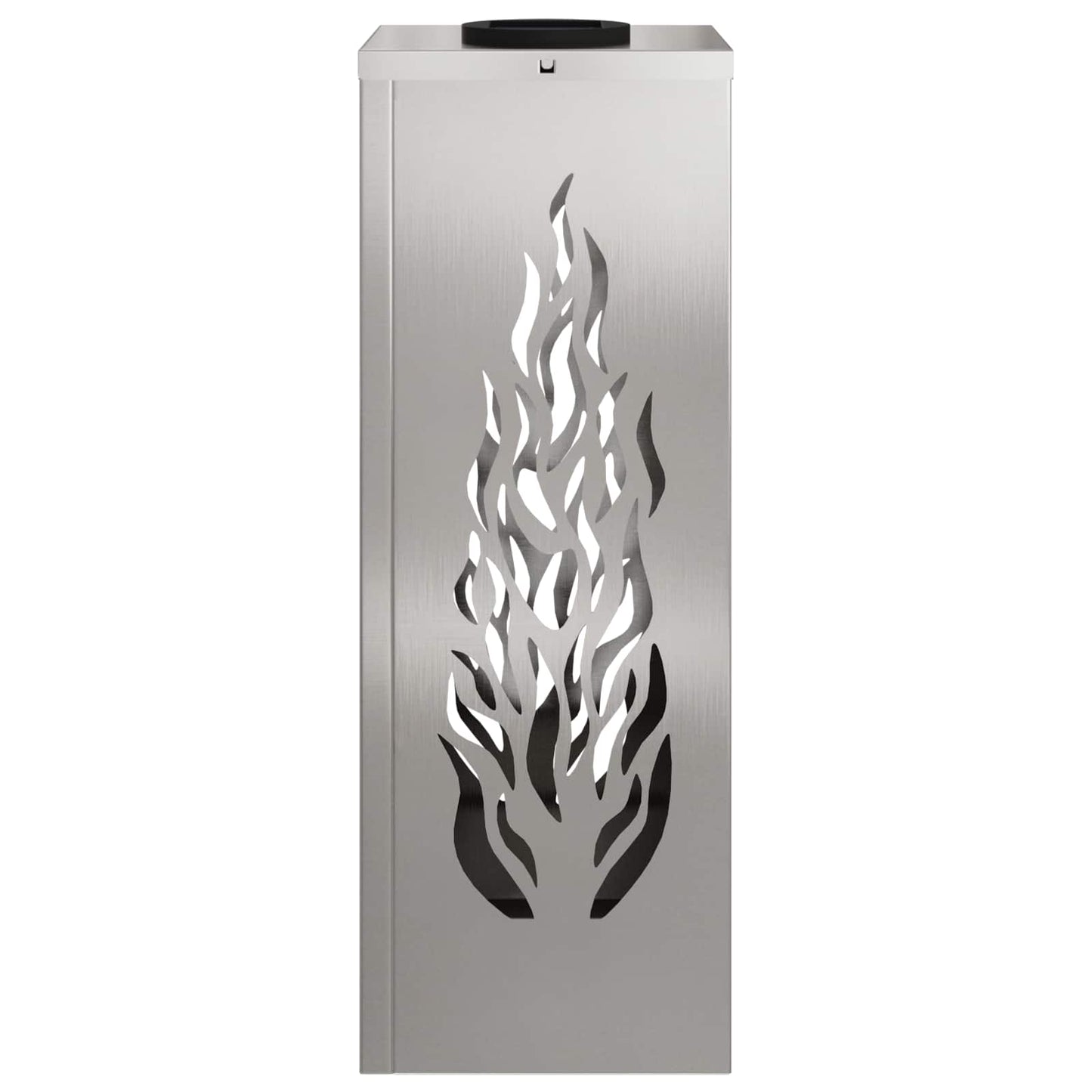 Solar LED Pathway Light 2 pcs Silver Stainless Steel