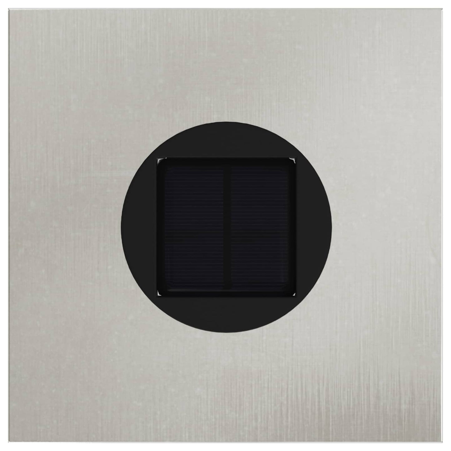 Solar LED Pathway Light 2 pcs Silver Stainless Steel