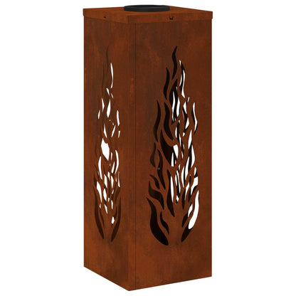 Solar LED Pathway Light 2 pcs Bronze Weathering Steel