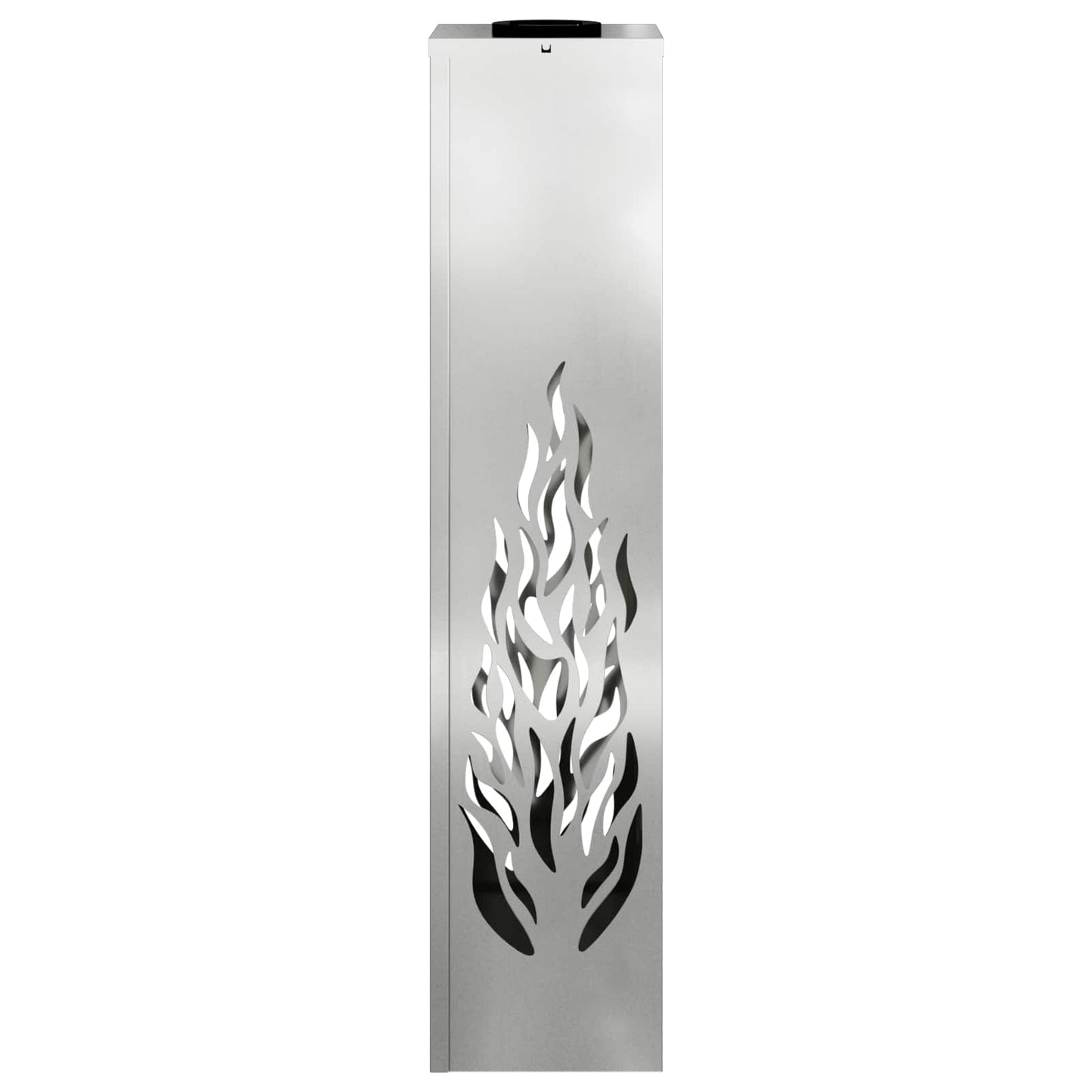 Solar LED Pathway Light 2 pcs Silver Galvanized Steel