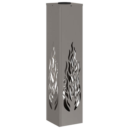 Solar LED Pathway Light 2 pcs Rusty Weathering Steel